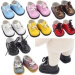 Charming Miniature Leather Shoes for 1/6 BJD Dolls: Perfect for 14.5" Collectibles - Image 2