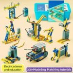 Interactive Motorized Building Blocks Set - 606PCS, STEM Programming Toy, Compatible with Lego - Image 7