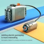 Interactive Motorized Building Blocks Set - 606PCS, STEM Programming Toy, Compatible with Lego - Image 3