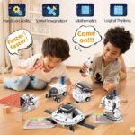 Solar Space Fleet Robot Kit: 4-in-1 Educational STEM Toy for Space Exploration - Image 3