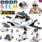 Solar Space Fleet Robot Kit: 4-in-1 Educational STEM Toy for Space Exploration - Image 2