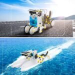 Solar Space Fleet Robot Kit: 4-in-1 Educational STEM Toy for Space Exploration - Image 6