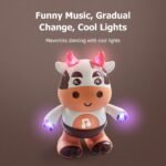 Lively Musical Dancing Cow Toy with Colorful Lights and Movements for Kids - Image 4