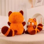 Red Panda Plushie Pillow - Fluffy, Soft, and Huggable Stuffed Animal Toy for All Ages - Image 3