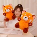 Red Panda Plushie Pillow - Fluffy, Soft, and Huggable Stuffed Animal Toy for All Ages - Image 6