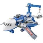 Interactive Inertia-Driven Music Story Airplane Toy for Kids - Image 4