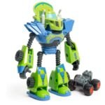Transforming Monster Machines Toy Cars - Deformable Action Figure Robots for Kids - Image 6