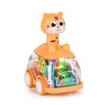Baby Animal Toy Cars with Light-Up Gears: Interactive Educational Play for Toddlers - Image 3