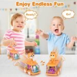 Baby Animal Toy Cars with Light-Up Gears: Interactive Educational Play for Toddlers - Image 4