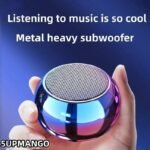 Portable Wireless Bluetooth Speaker with Extra Bass & Metal Build - Image 3