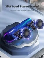 Portable 25W IPX7 Bluetooth Speaker with Colorful Pulse Light & 24H Playtime - Image 5