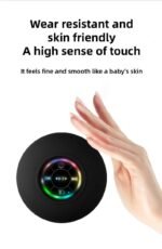 Waterproof Bluetooth Shower Speaker with LED Lights & 3D Surround Sound - Image 4