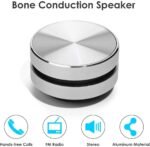 Compact Bone Conduction Portable Bluetooth Speaker with FM Radio - Image 3