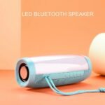 Portable LED Bluetooth 5.0 Speaker with Waterproof Design, Subwoofer, TF Card Support and FM Radio - Image 9