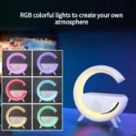 Multifunctional Wireless Charger Stand Pad with Speaker - Image 7