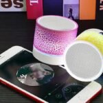 Compact Dazzling LED Bluetooth 4.1 Speaker: Wireless, HD Sound, Built-in Mic, and Portable - Image 8