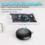 High-Power 8W Outdoor Bicycle Bluetooth Speaker with LED Display, IPX7 Waterproof & Long Battery Life - Image 6