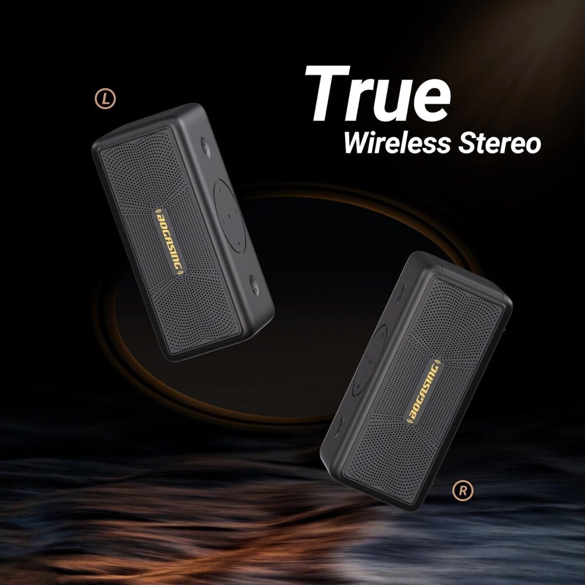 Portable Bluetooth 5.3 Speaker: 40W 360° Stereo Sound, IPX7 Waterproof with 30H Playtime & USB Connectivity - Image 7