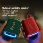 Portable 5W Bluetooth Speaker with IPX7 Waterproof, APP Control & RGB Lighting - Image 2