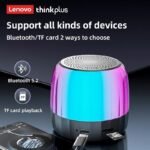 Wireless Bluetooth 5.2 Portable Outdoor Mini Speaker with RGB Lighting - Image 3