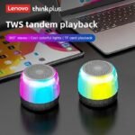 Wireless Bluetooth 5.2 Portable Outdoor Mini Speaker with RGB Lighting - Image 2