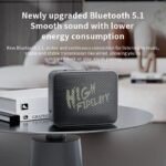 Portable Waterproof Bluetooth Speaker with Enhanced Bass - Image 4