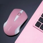 Wireless Pink Optical Mouse - Image 2