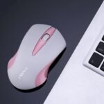 Wireless Pink Optical Mouse - Image 4
