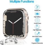 Universal TPU Bumper Case with Screen Protector for Smartwatch - Fits Multiple Sizes & Series - Image 6