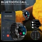 MELANDA Steel 1.39" Bluetooth Call Smart Watch - Your Ultimate Fitness Companion - Image 4