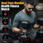MELANDA Steel 1.39" Bluetooth Call Smart Watch - Your Ultimate Fitness Companion - Image 5