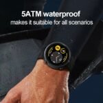 Ultra-Thin Smartwatch with Blood Oxygen & Heart Rate Monitor, 5ATM Waterproof, and Sport Modes - Image 7