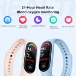Smart Fitness Bracelet with 8-Color AMOLED, Blood Oxygen & Heart Rate Monitor - Waterproof & Bluetooth Enabled - Image 4