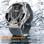 Ultra HD Display Men's Smartwatch with 1.85" Screen, 710mAh Battery, and 400+ Watch Faces for Android & iOS - Image 5