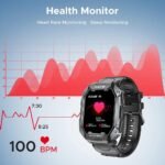 Outdoor Smartwatch C20: Ultimate Waterproof Bluetooth Wristband with Health Monitoring - Image 4
