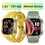 Full Touch 1.91" Smartwatch: IP68 Waterproof Sports & Fitness Tracker with Blood Oxygen & Pressure Monitor - Image 2