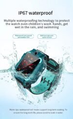 Kids Waterproof IP67 Smart Watch with SOS Call, Voice Chat & SIM Card Slot - Image 7
