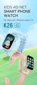 Kids GPS Smart Watch - 4G Safety Tracker with SOS & Waterproof Design - Image 2