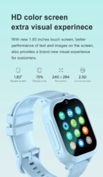 Kids GPS Smart Watch - 4G Safety Tracker with SOS & Waterproof Design - Image 5