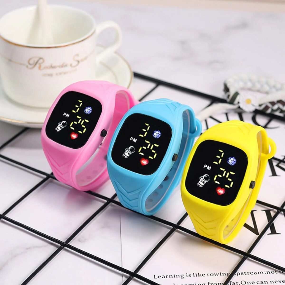 Kid-Friendly Smartwatch - Digital Timepiece for Boys & Girls - Image 2