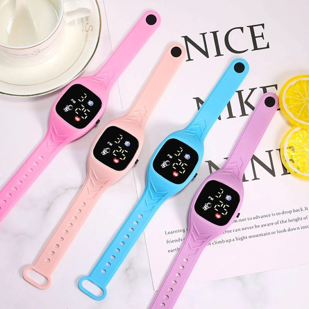 Kid-Friendly Smartwatch - Digital Timepiece for Boys & Girls - Image 3