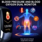 Advanced ECG PPG HRV Sport Smart Watch for Men & Women: Heart Rate, Blood Pressure & Activity Tracker for iOS & Android - Image 4