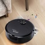 Compact Smart Robot Vacuum Cleaner 3-in-1 USB, 1500Pa, for Home and Office - Image 4