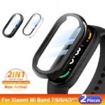 2-in-1 3D Full-Cover Screen Protector & Hard Case for Smart Bracelets - Image 2