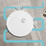 Rechargeable Mini Robot Vacuum Cleaner - 1200mAh Smart Sweeping Machine - Image 4