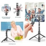 Foldable L16 Wireless Selfie Stick Tripod Stand with Bluetooth - Perfect for Gopro, Smartphones & Cameras - Image 7