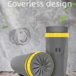 Twist & Sip Travel Mug: Non-Spill, Straw-Enabled, Double-Walled Portable Cup - Image 3