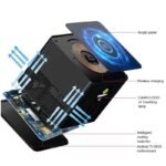 6K HD Android 10 Smart TV Box with Wireless Charging - Image 4