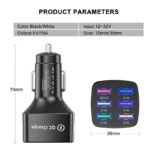 75W Multi-Port Car Charger with Quick Charge 3.0 for Modern Smartphones - Image 7