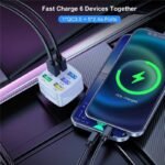 75W Multi-Port Car Charger with Quick Charge 3.0 for Modern Smartphones - Image 5